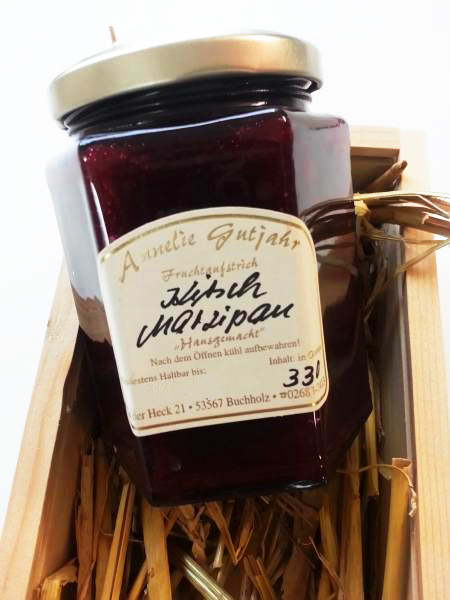 Kirsch-Marzipan Marmelade – Manufaktur Naturseifen Handgemacht