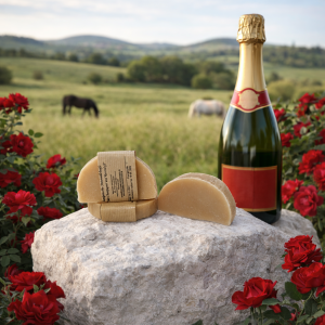 Stutenmilchseife mit Champagner und Rosenduft