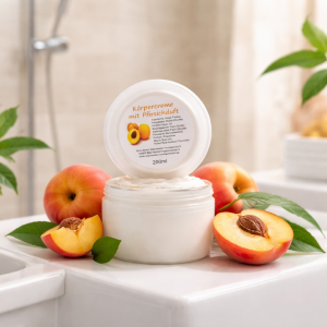 Körpercreme mit Pfirsichduft 200ml