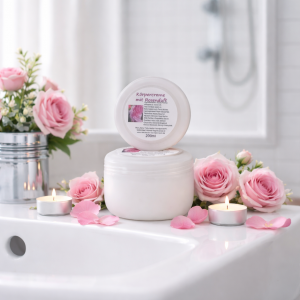 Körpercreme mit Rosenduft 200ml